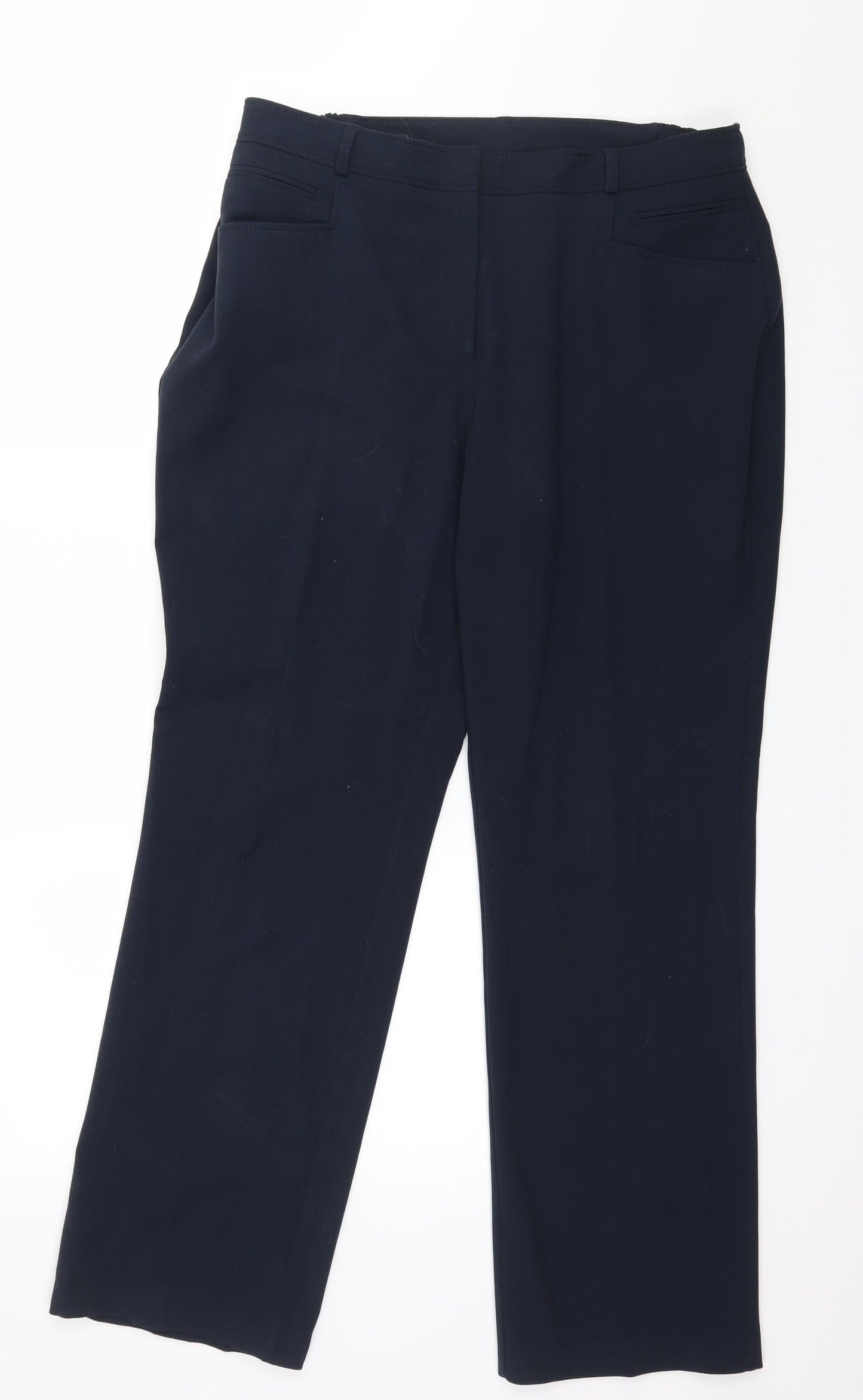Capsule Womens Blue   Trousers  Size 14 L29 in