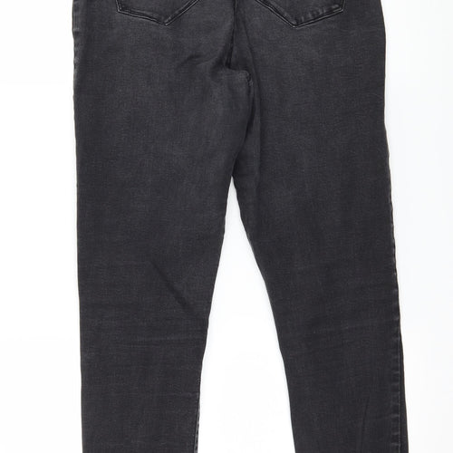 Denim & Co. Womens Grey  Denim Skinny Jeans Size 16 L29 in