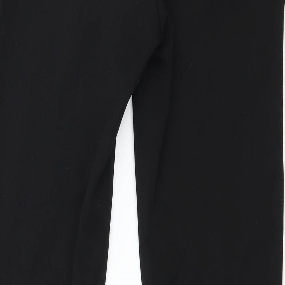 H&M Womens Black   Trousers  Size 4 L27 in