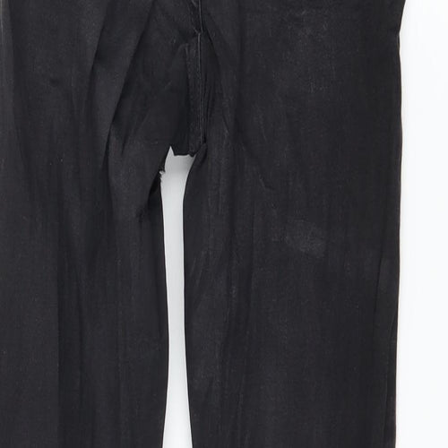 Denim & Co. Womens Black  Denim Skinny Jeans Size 8 L27 in