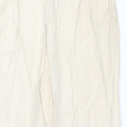Preworn Womens Beige   Trousers  Size 8 L26 in