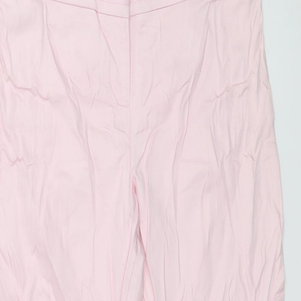 Atmosphere Womens Pink   Trousers  Size 12 L23 in