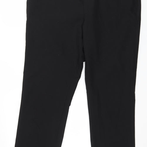 Nutmeg Womens Black   Trousers  Size 14 L29 in