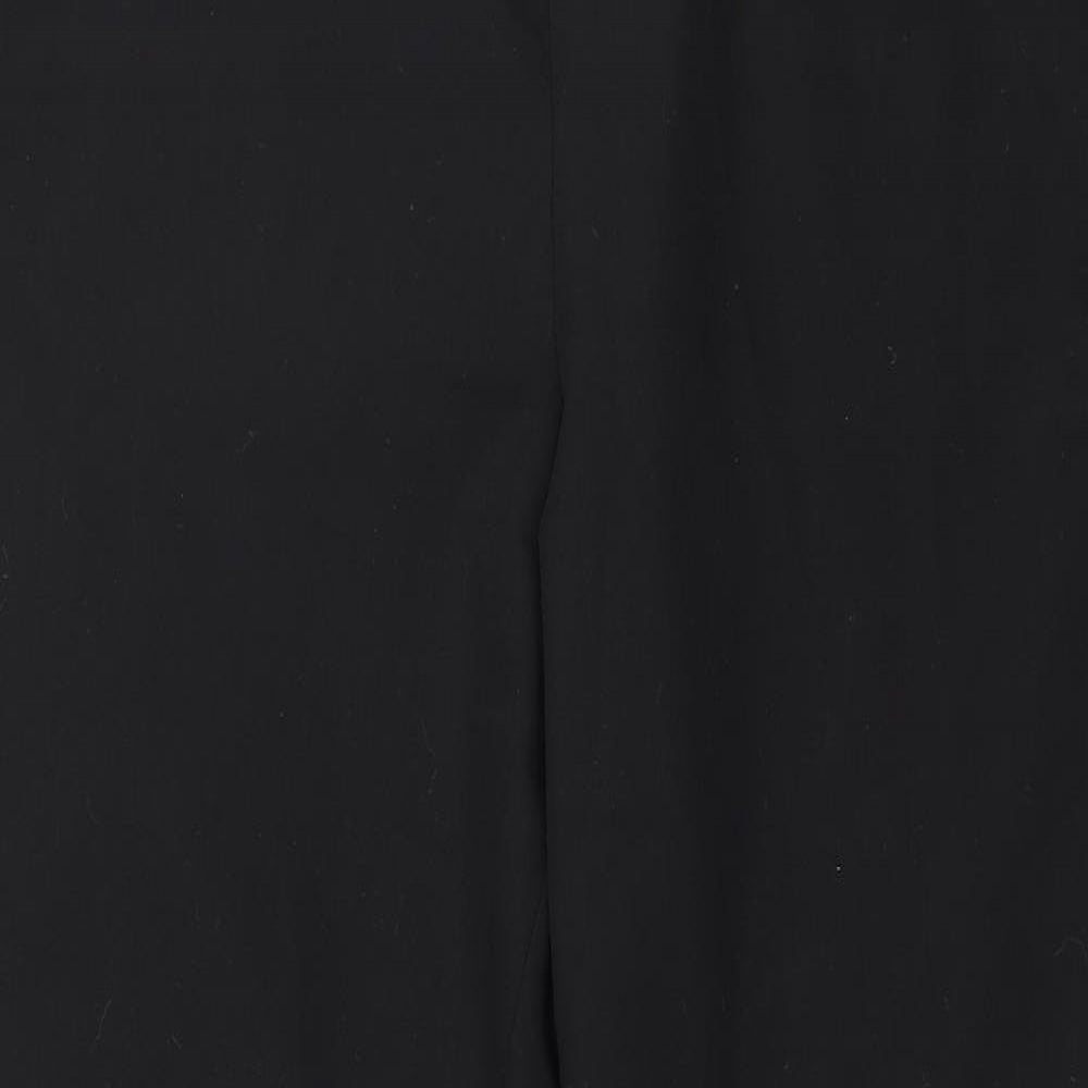 Nutmeg Womens Black   Trousers  Size 14 L29 in