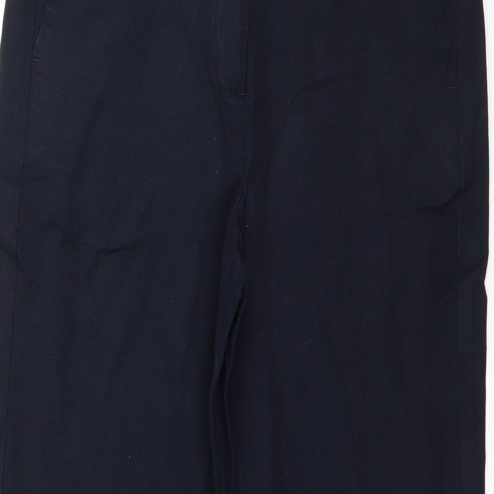 Marks and Spencer Womens Blue   Trousers  Size 10 L26 in