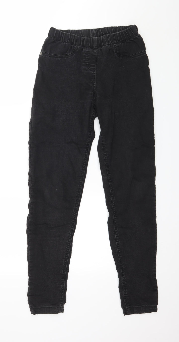 Preworn Womens Black  Denim Jegging Jeans Size 28 in L29 in