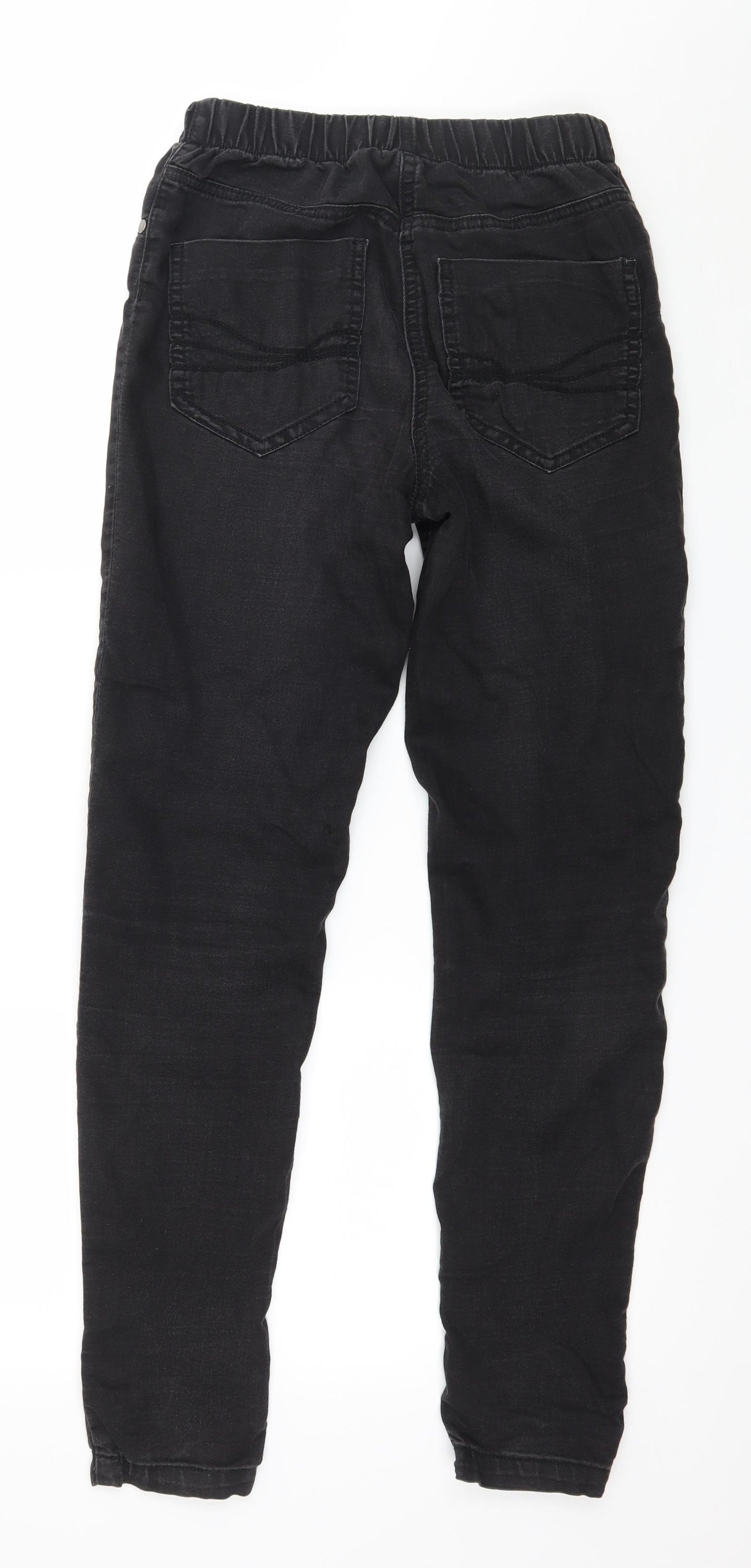 Preworn Womens Black  Denim Jegging Jeans Size 28 in L29 in