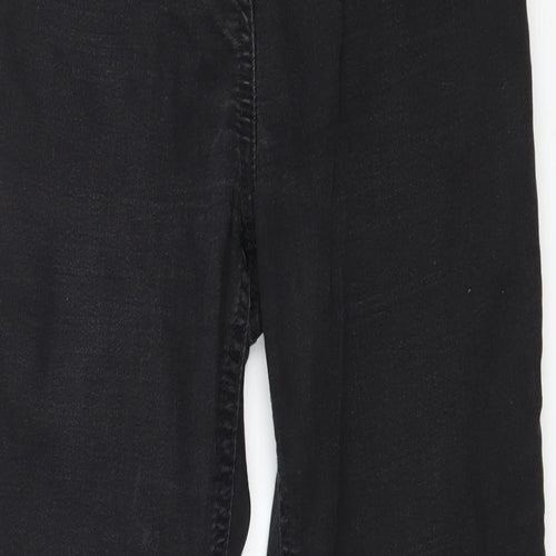 Preworn Womens Black  Denim Jegging Jeans Size 28 in L29 in