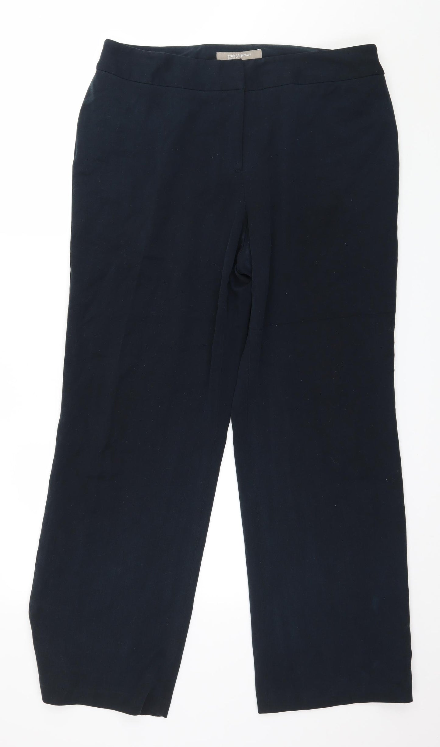 Croft & Barrow Womens Blue   Trousers  Size 16 L30 in