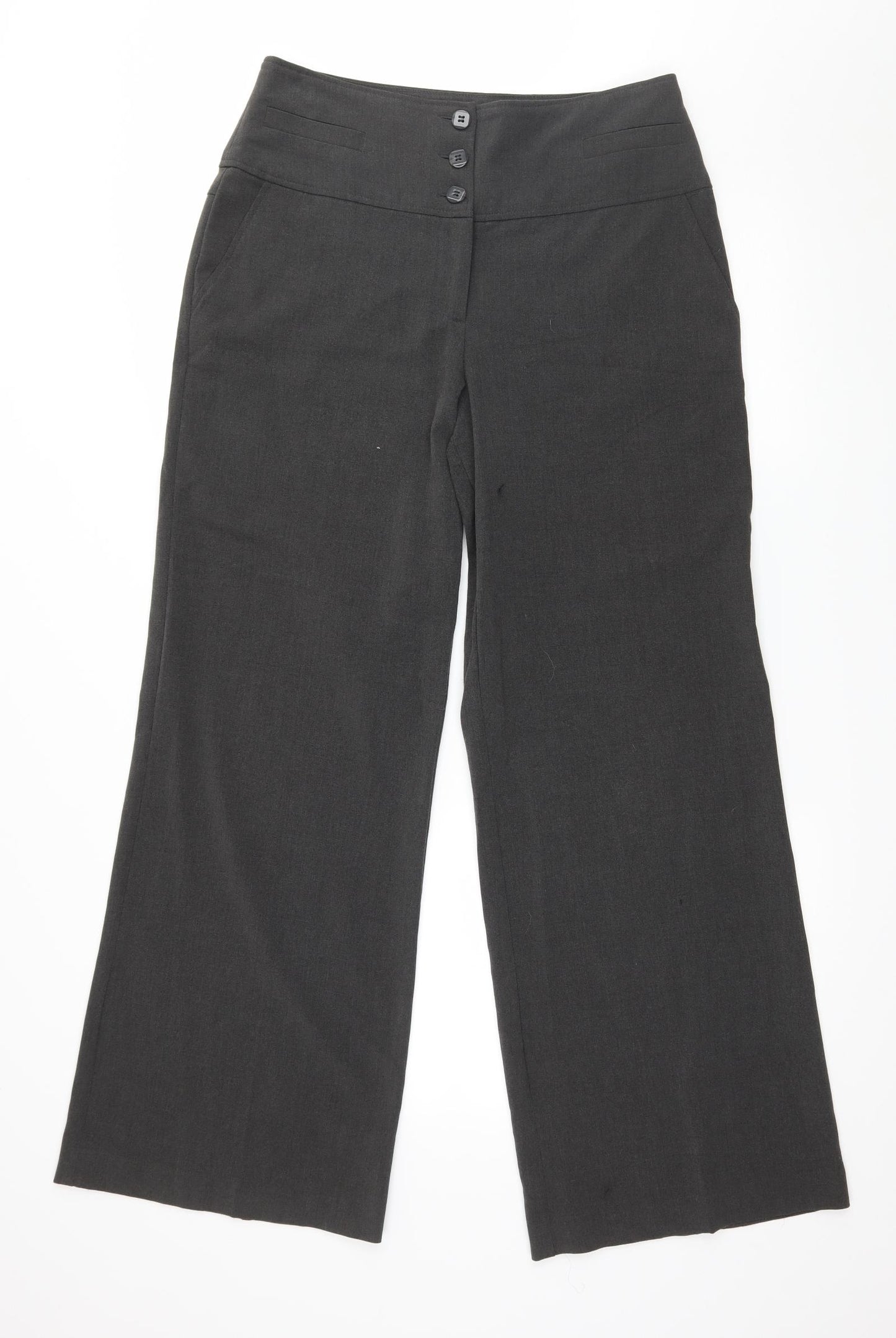 F&F Womens Grey   Trousers  Size 12 L29 in