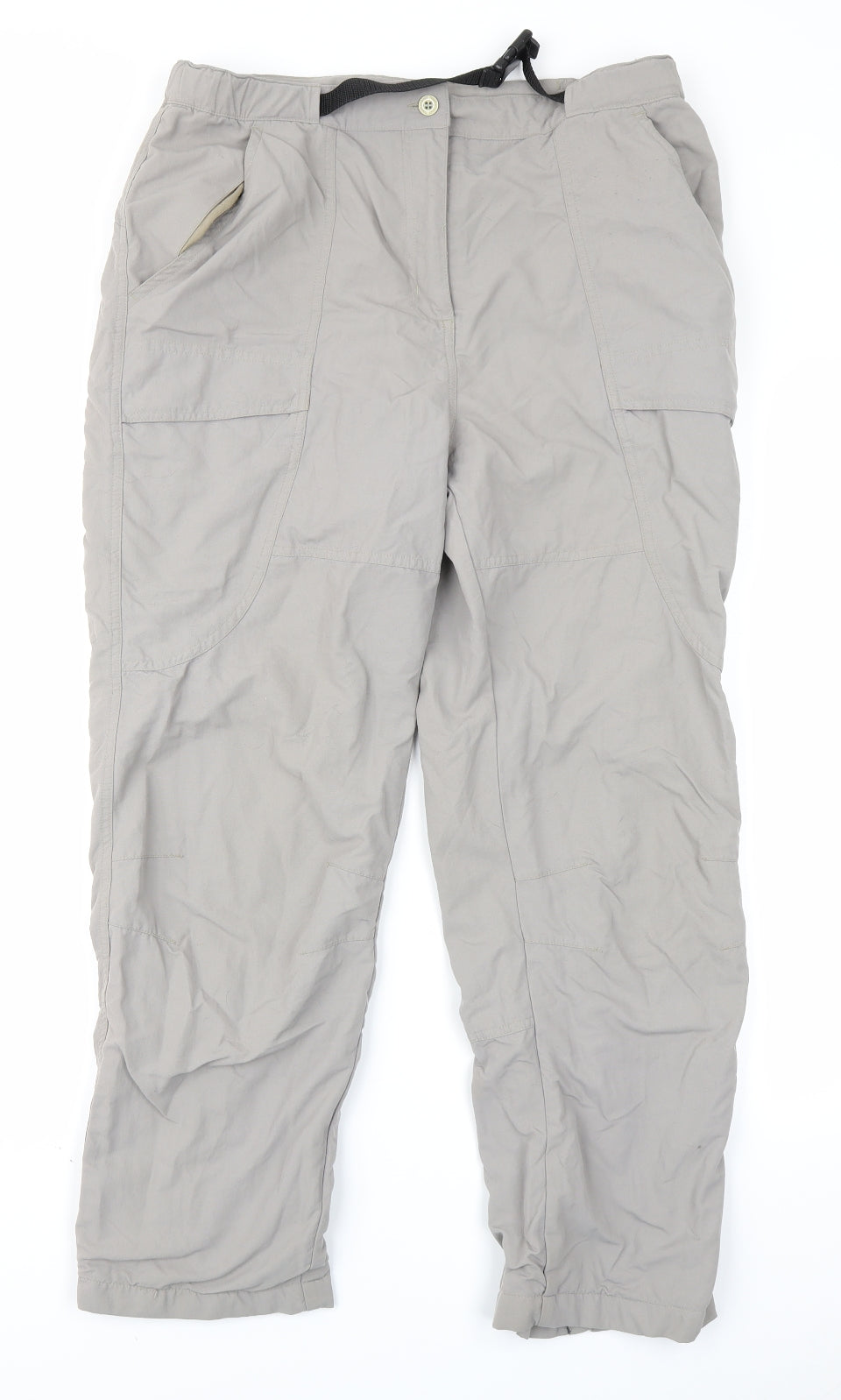 Hawkshead Womens Grey   Snow Pants Trousers Size 14 L26 in