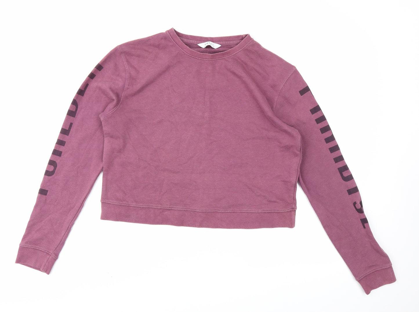 SWELL Womens Purple   Pullover Sweatshirt Size 10