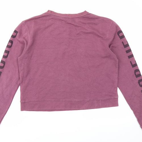 SWELL Womens Purple   Pullover Sweatshirt Size 10