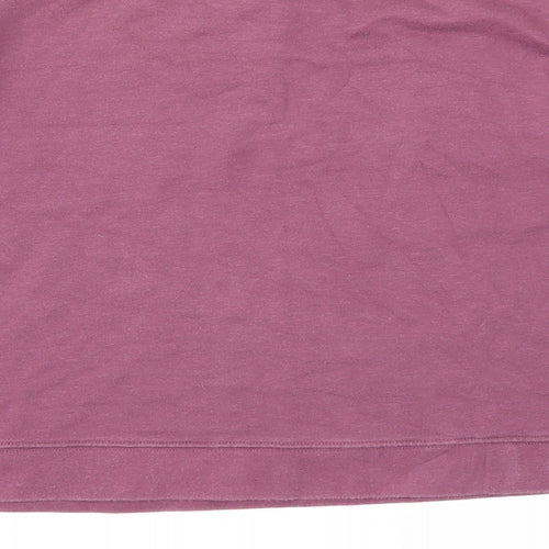 SWELL Womens Purple   Pullover Sweatshirt Size 10