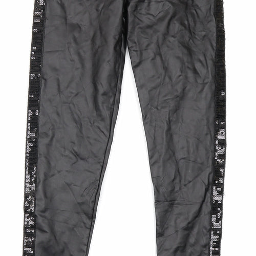 Hanel Haute Womens Black   Jogger Leggings Size S L27 in
