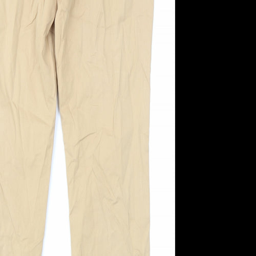 River Island Womens Brown   Chino Trousers Size 8 L26 in