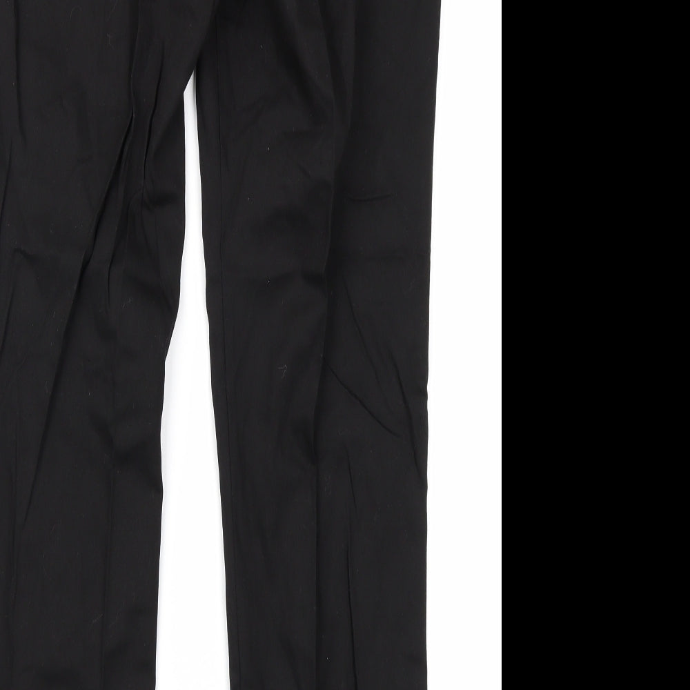 M&Co Womens Black   Trousers  Size 16 L28 in
