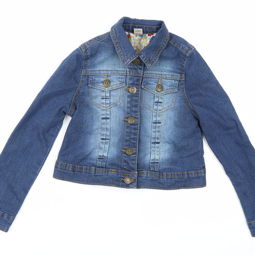 TU Girls Blue  Denim Jacket  Size 7-8 Years