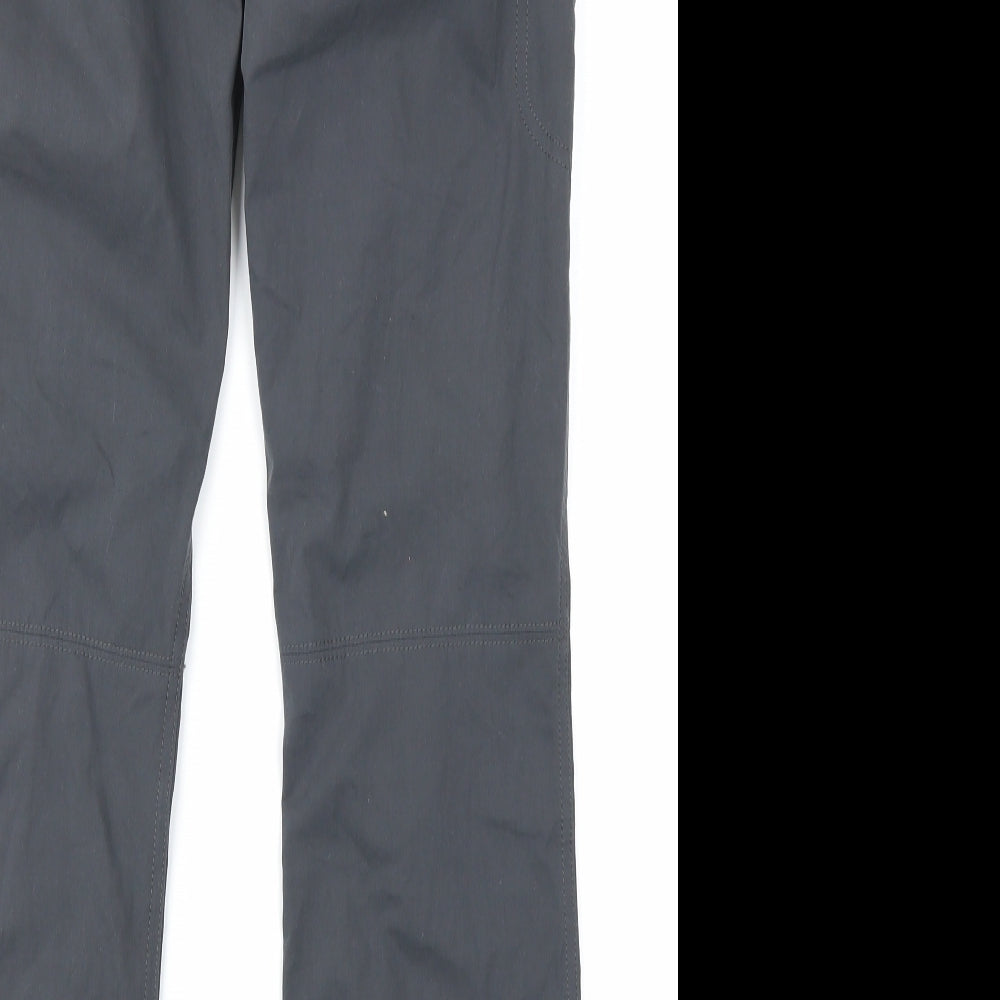 brasher Womens Grey   Rain Trousers Trousers Size 8 L27 in