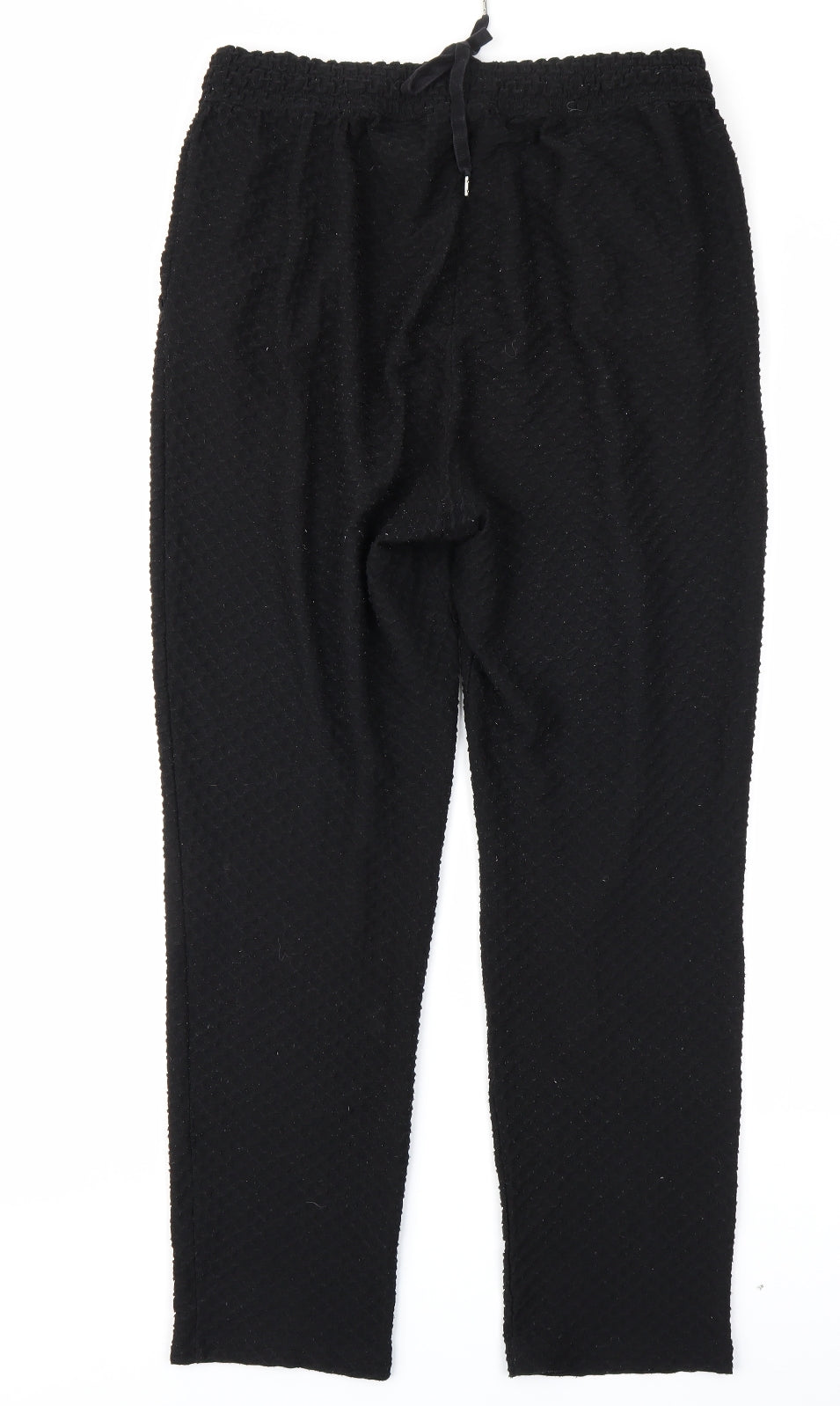 H&M Womens Black   Trousers  Size M L26 in