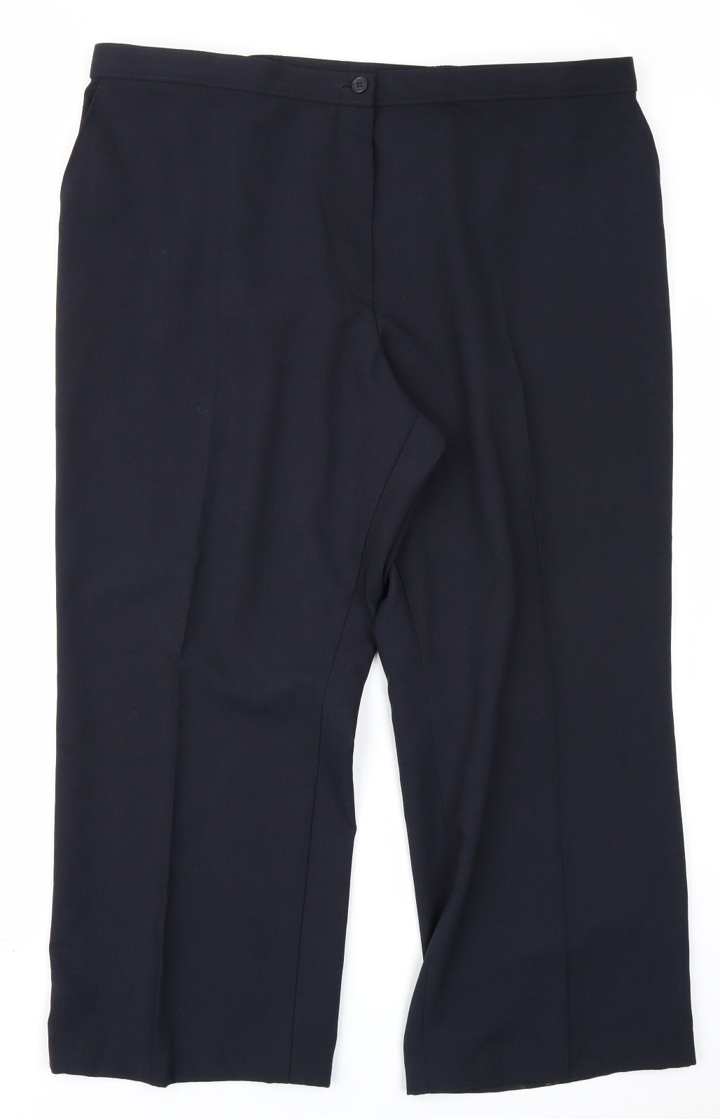Marks & Spencers Womens Blue   Trousers  Size 22 L24 in
