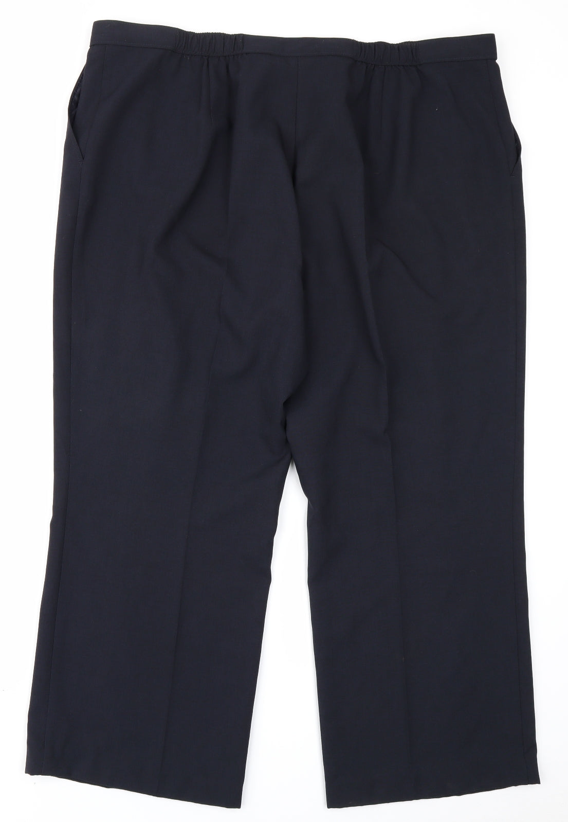 Marks & Spencers Womens Blue   Trousers  Size 22 L24 in