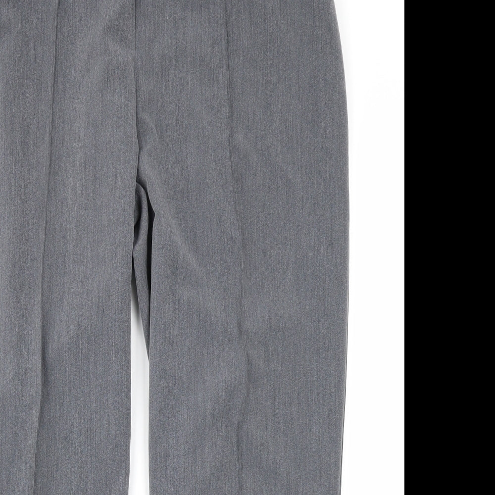 BM collection Womens Grey   Trousers  Size 14 L24 in