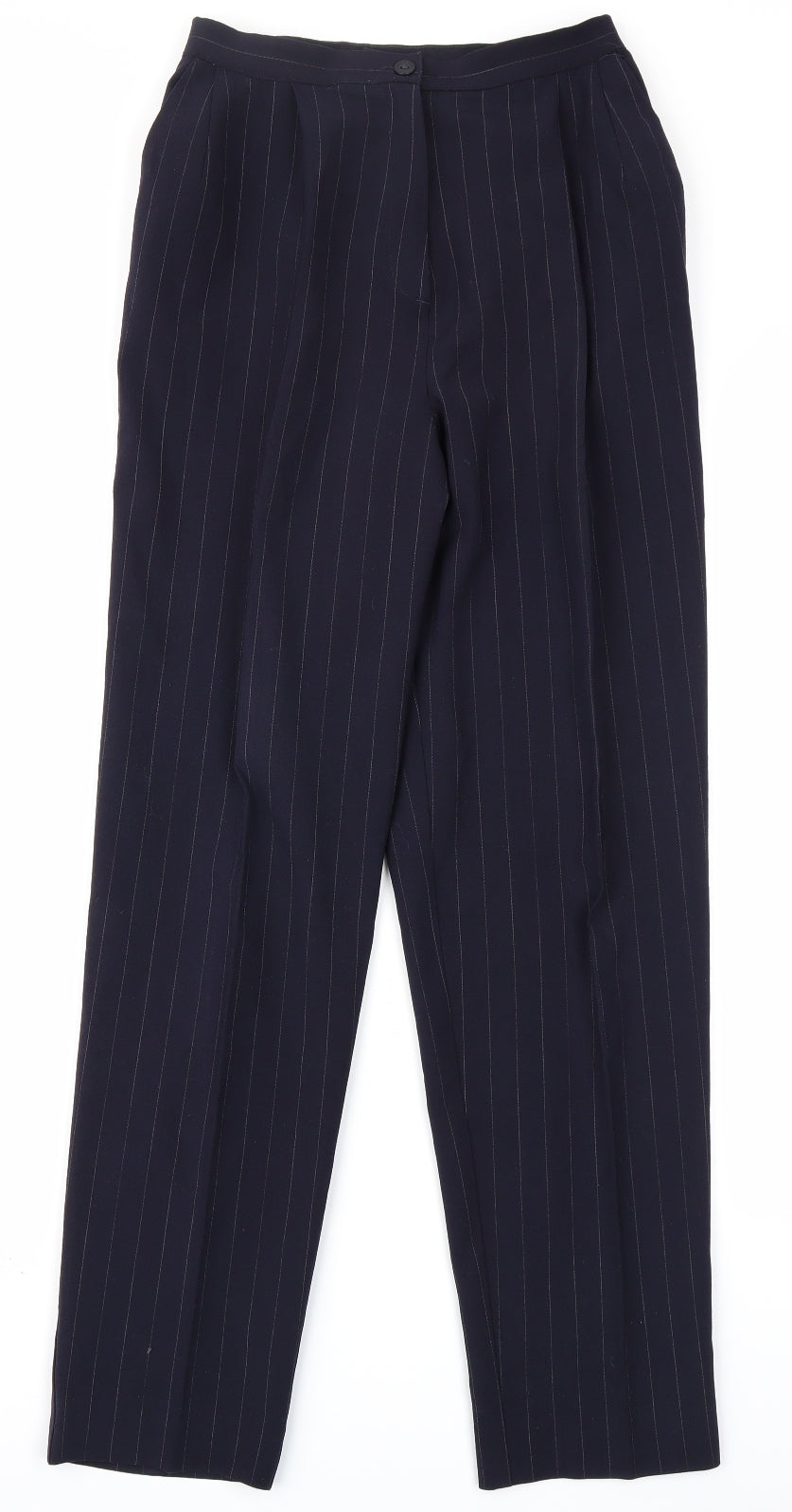 DCC Womens Blue Striped  Trousers  Size 26 in L27 in