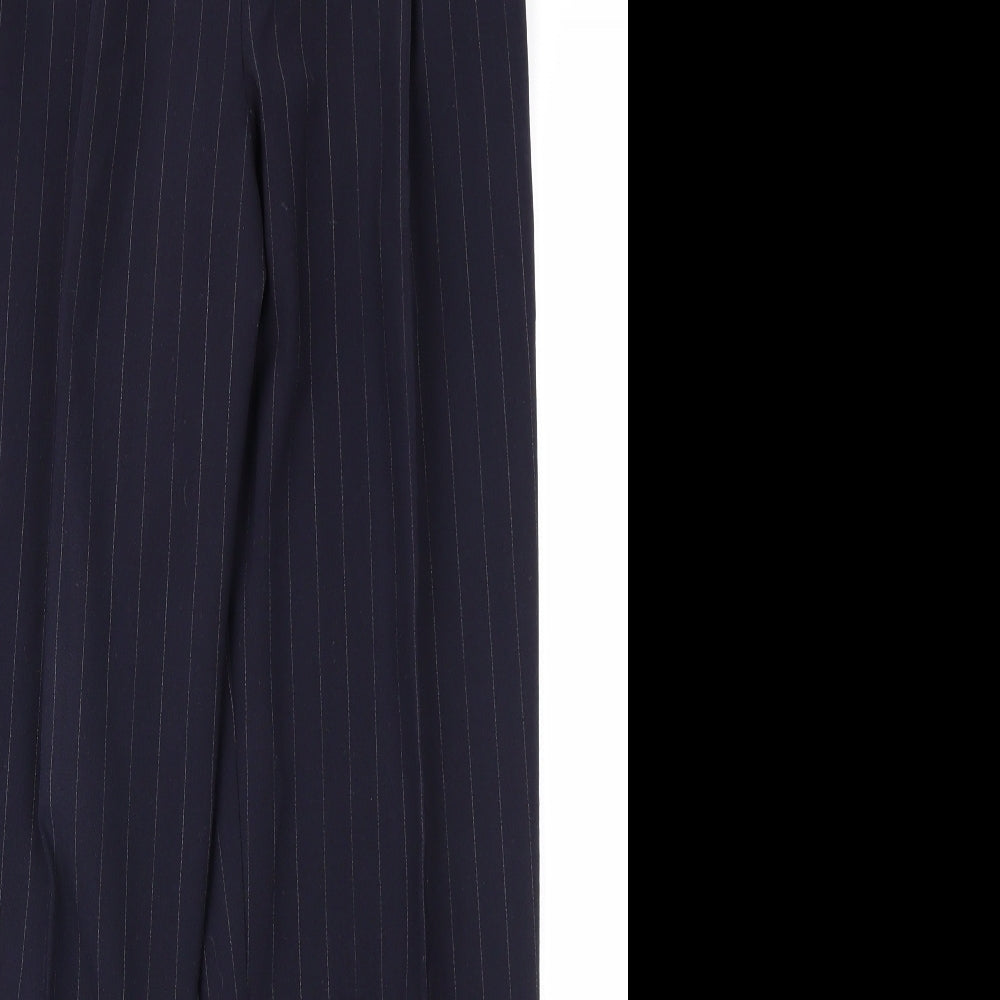 DCC Womens Blue Striped  Trousers  Size 26 in L27 in