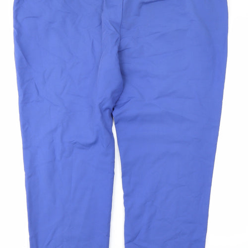 M&Co Womens Blue   Trousers  Size 20 L26 in