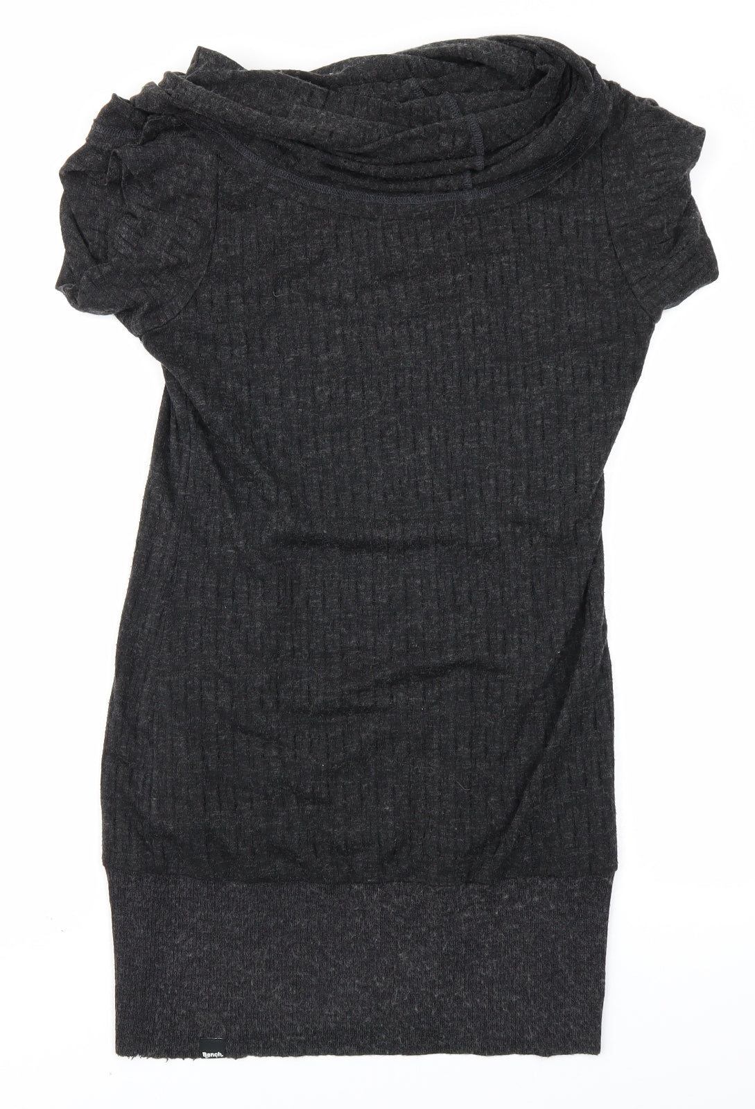 Bench Womens Grey  Knit Jumper Dress  Size M