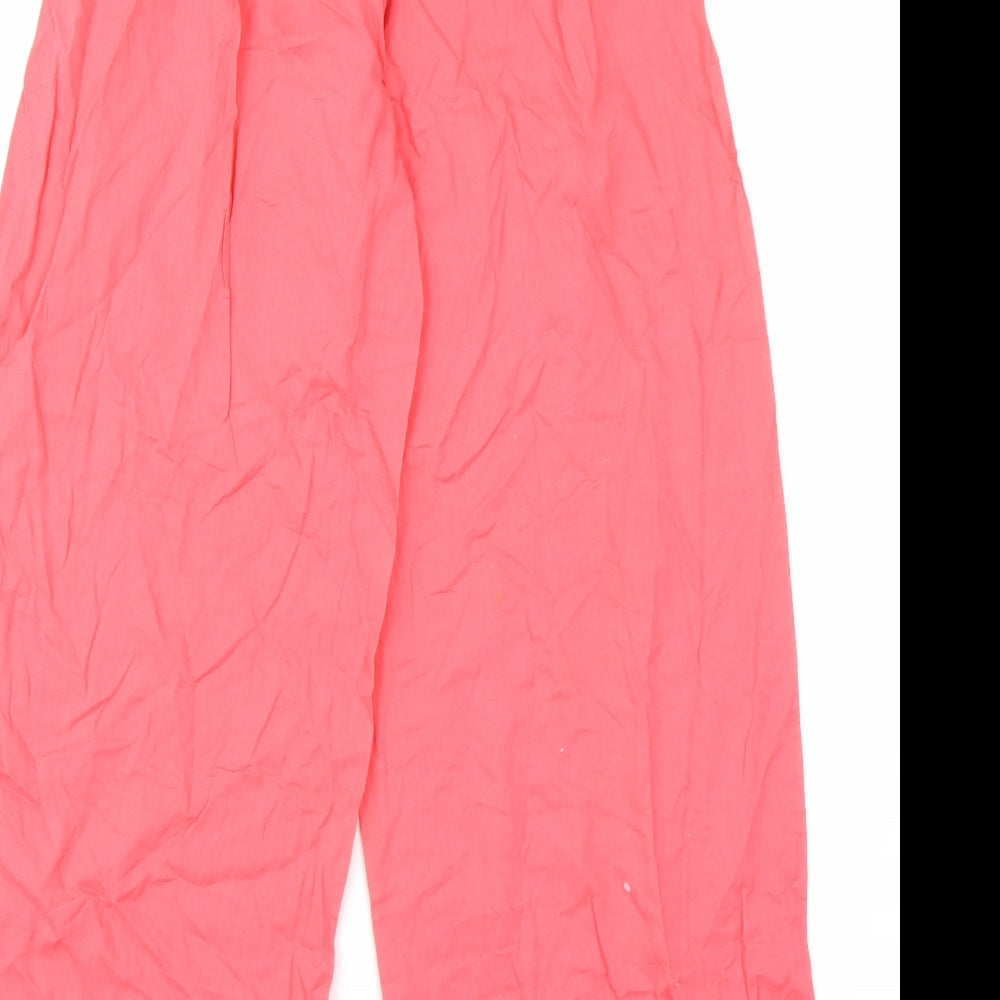R&B Womens Pink   Cargo Trousers Size 28 in L30 in