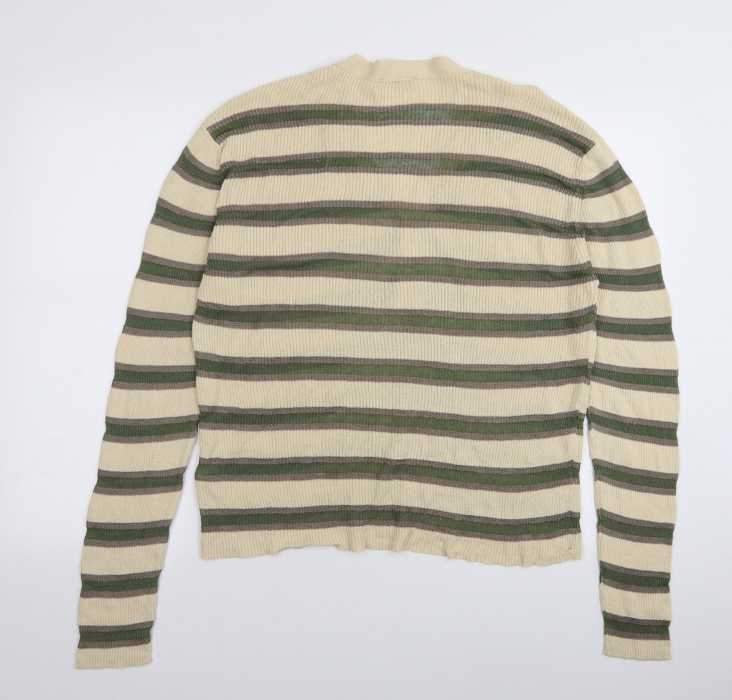 Per Una Womens Multicoloured Striped  Basic T-Shirt Size 22