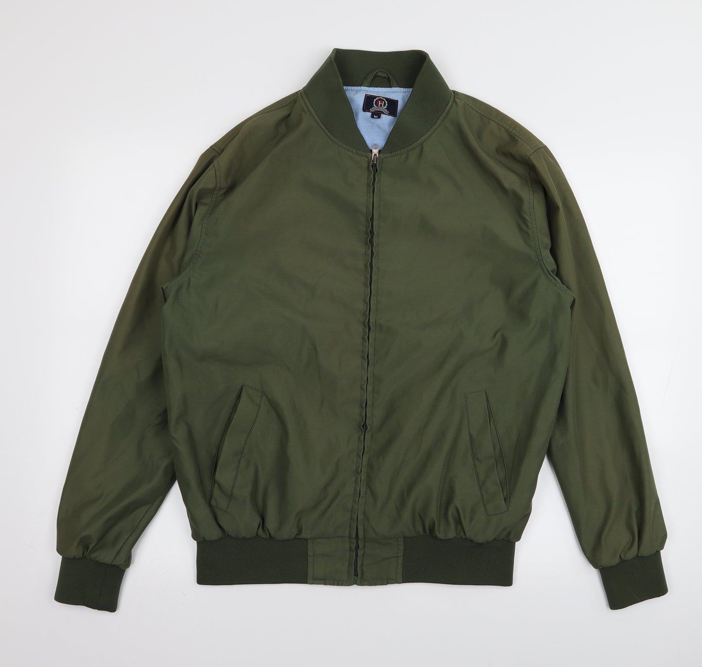Hutson Harbour Mens Green   Bomber Jacket Jacket Size M