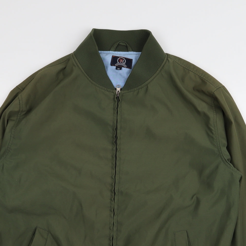 Hutson Harbour Mens Green   Bomber Jacket Jacket Size M