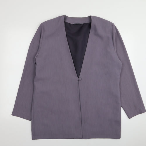 Your 6th sense Womens Purple   Jacket Blazer Size 18