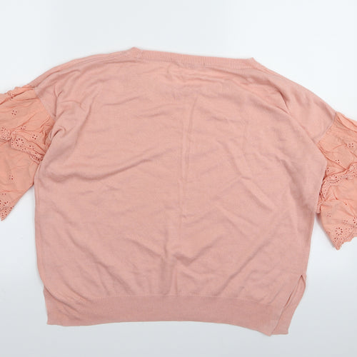 TU Womens Pink   Basic T-Shirt Size 12