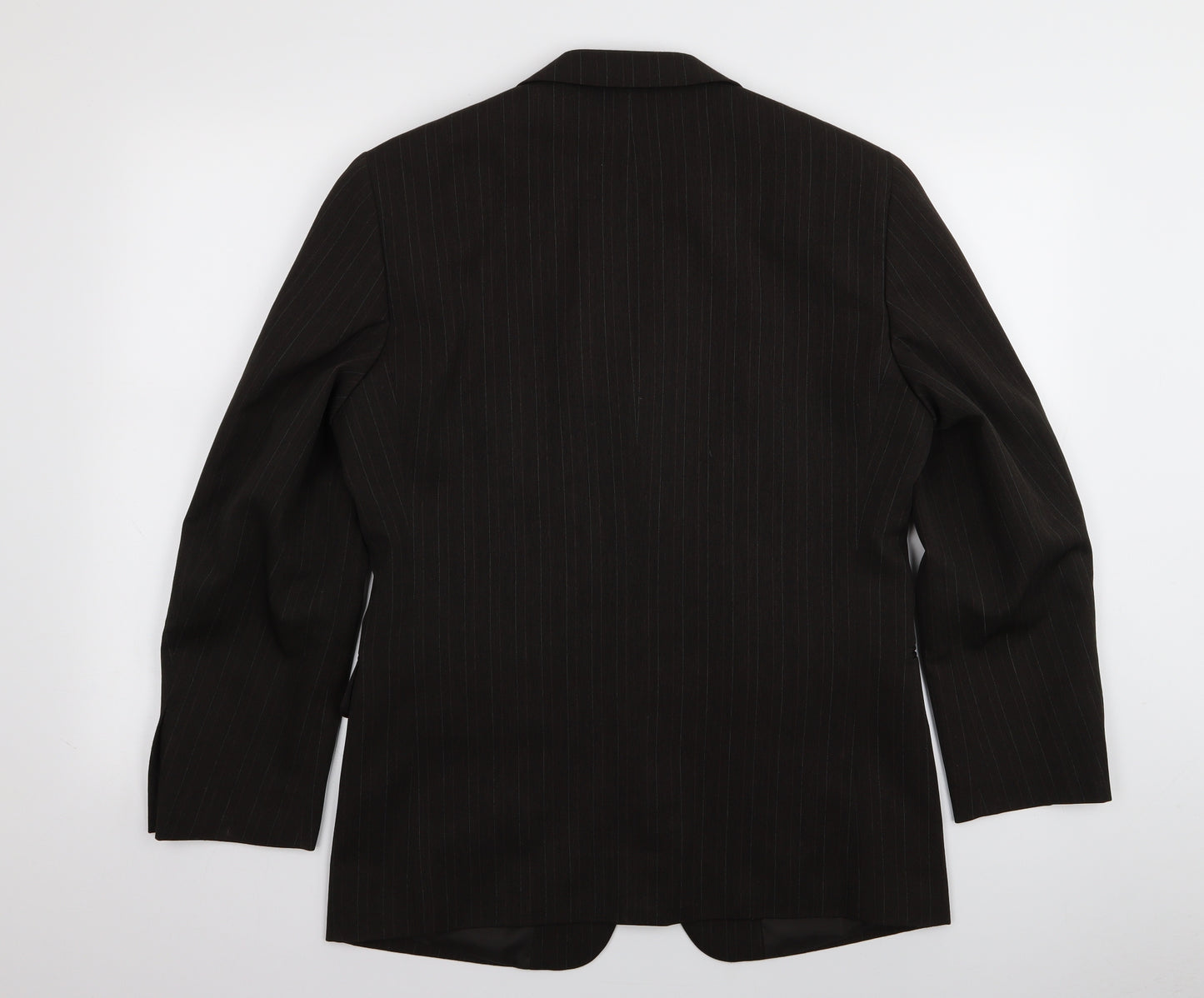 Taylor & Wright Mens Brown Striped  Jacket Blazer Size 38