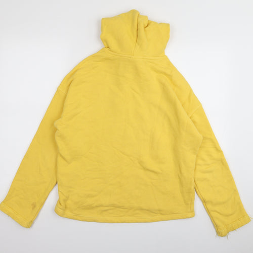 H&M Womens Yellow   Pullover Jumper Size S
