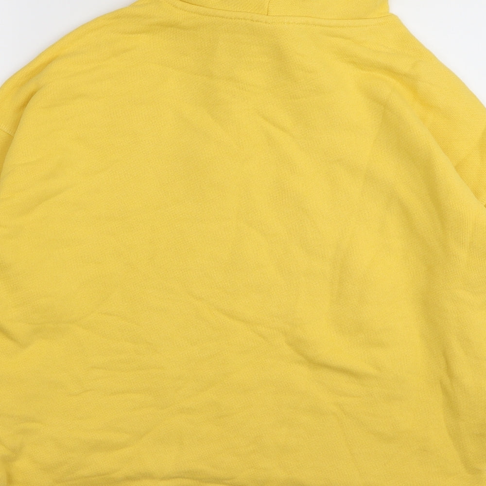 H&M Womens Yellow   Pullover Jumper Size S