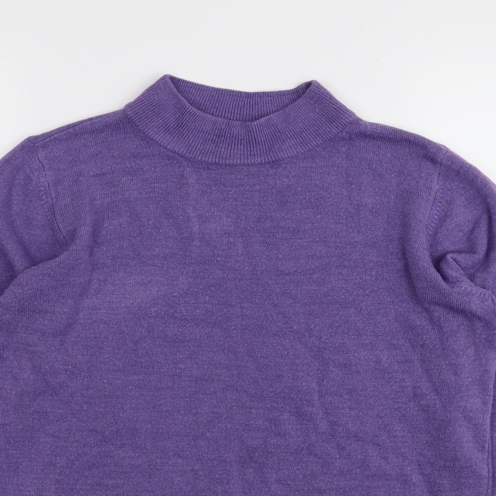 BHS Womens Purple   Pullover Jumper Size 12