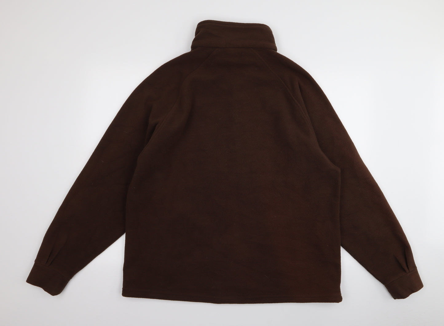 Tresspass Mens Brown   Full Zip Jumper Size XL  - fleece