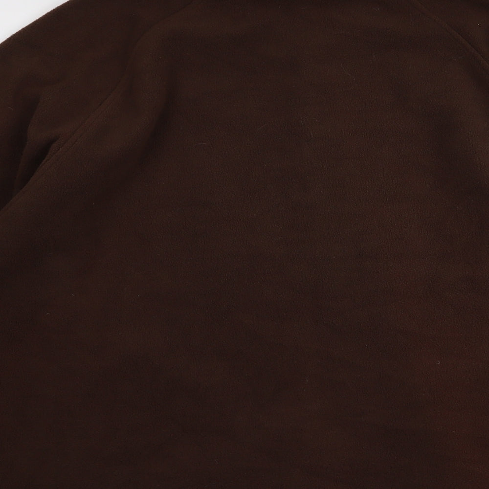 Tresspass Mens Brown   Full Zip Jumper Size XL  - fleece