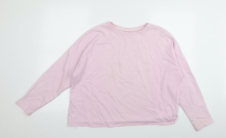 Pull&Bear Womens Pink   Pullover Jumper Size 10