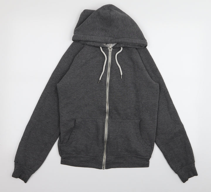 Cedar Wood State Mens Grey   Full Zip Jumper Size XS