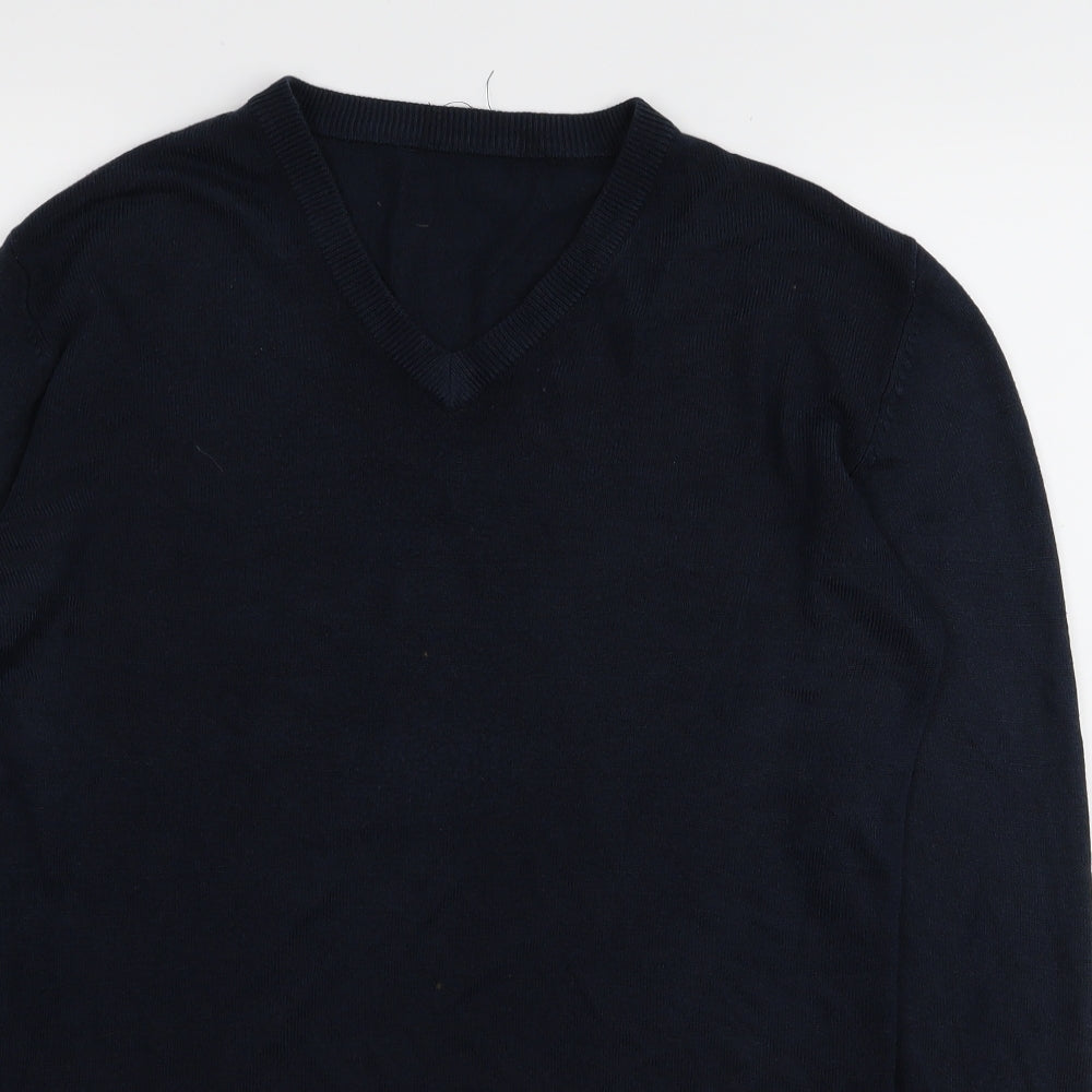 Cedar Wood State Mens Blue   Pullover Jumper Size S
