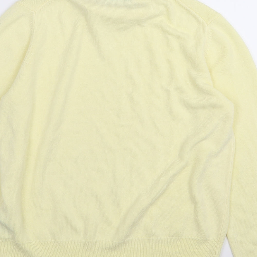 classic M&S Womens Yellow   Pullover Jumper Size 12