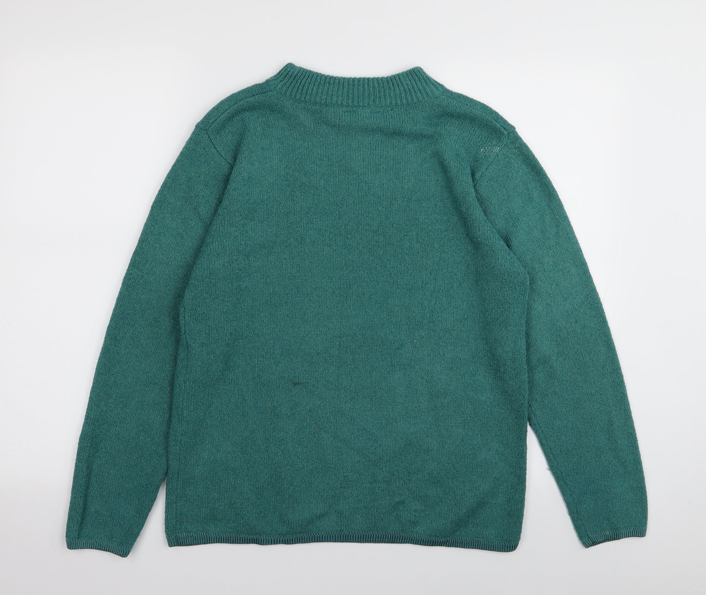 elizabeth scott Womens Green Floral  Pullover Jumper Size S