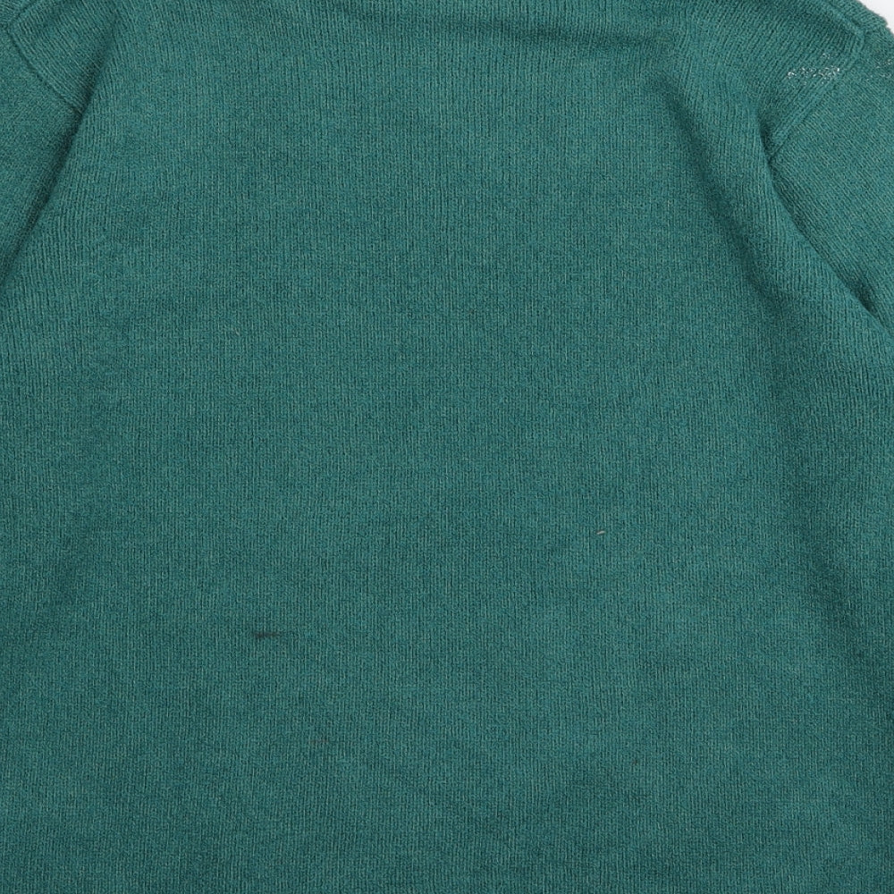 elizabeth scott Womens Green Floral  Pullover Jumper Size S