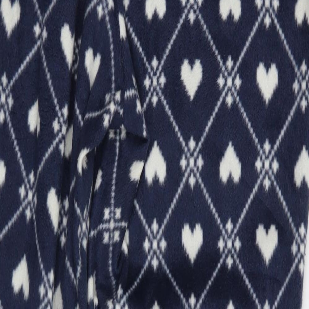 Matalan Womens Blue Argyle/Diamond  Babydoll Pyjama Pants Size M